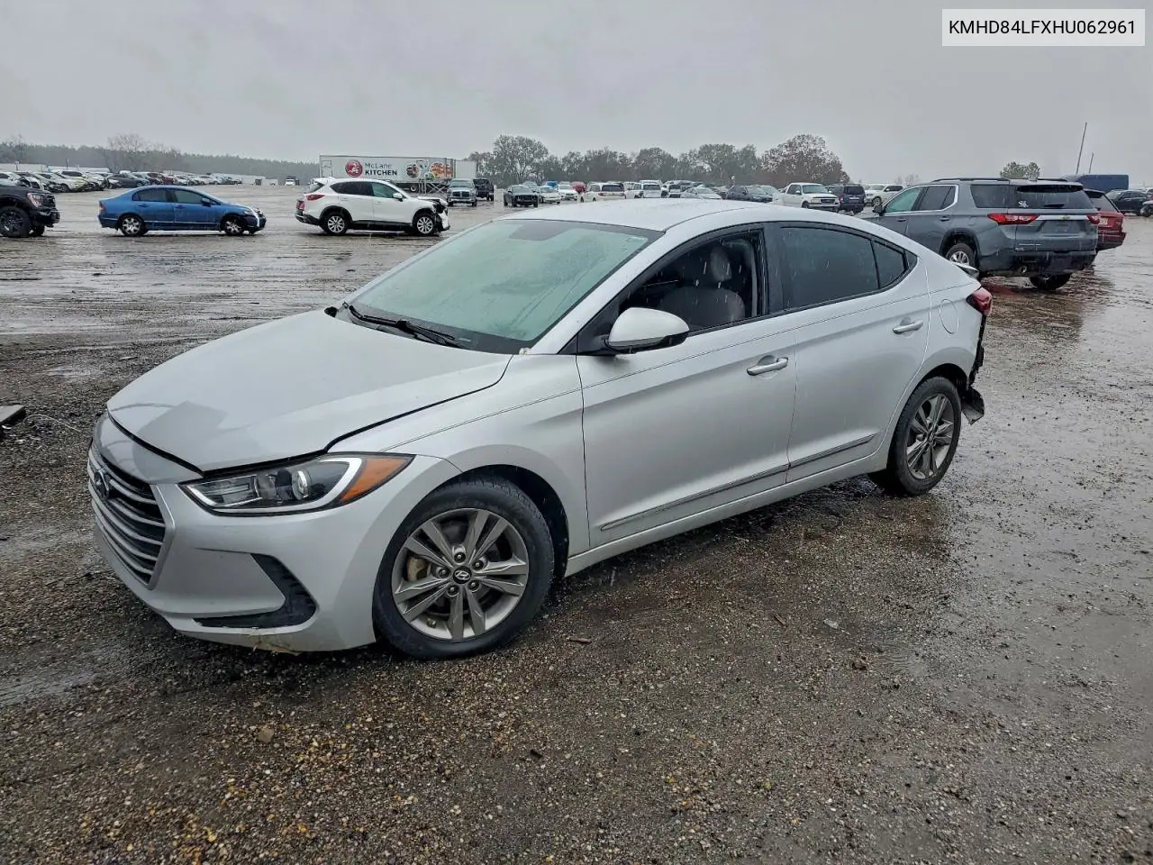KMHD84LFXHU062961 2017 Hyundai Elantra Se