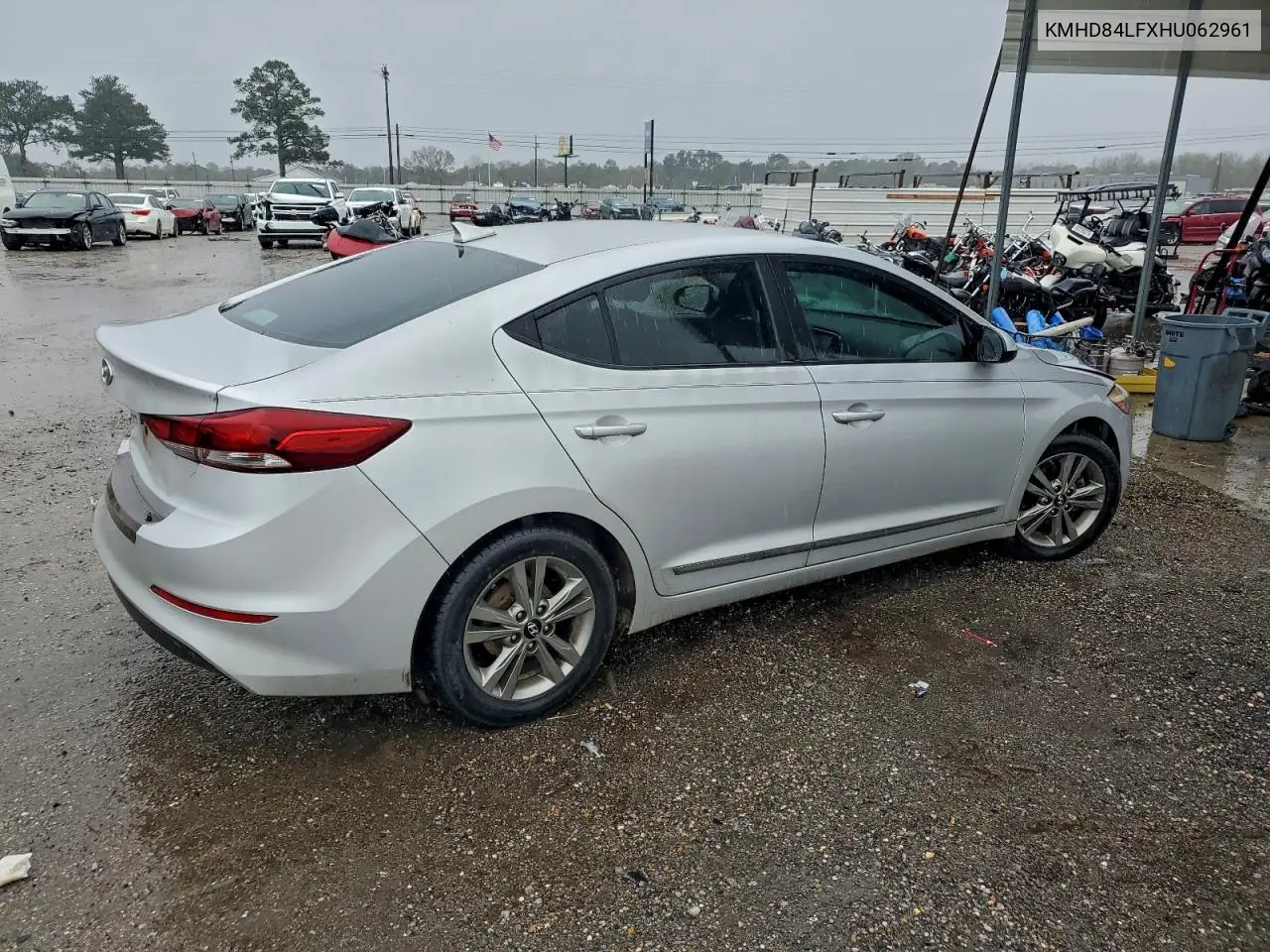 KMHD84LFXHU062961 2017 Hyundai Elantra Se