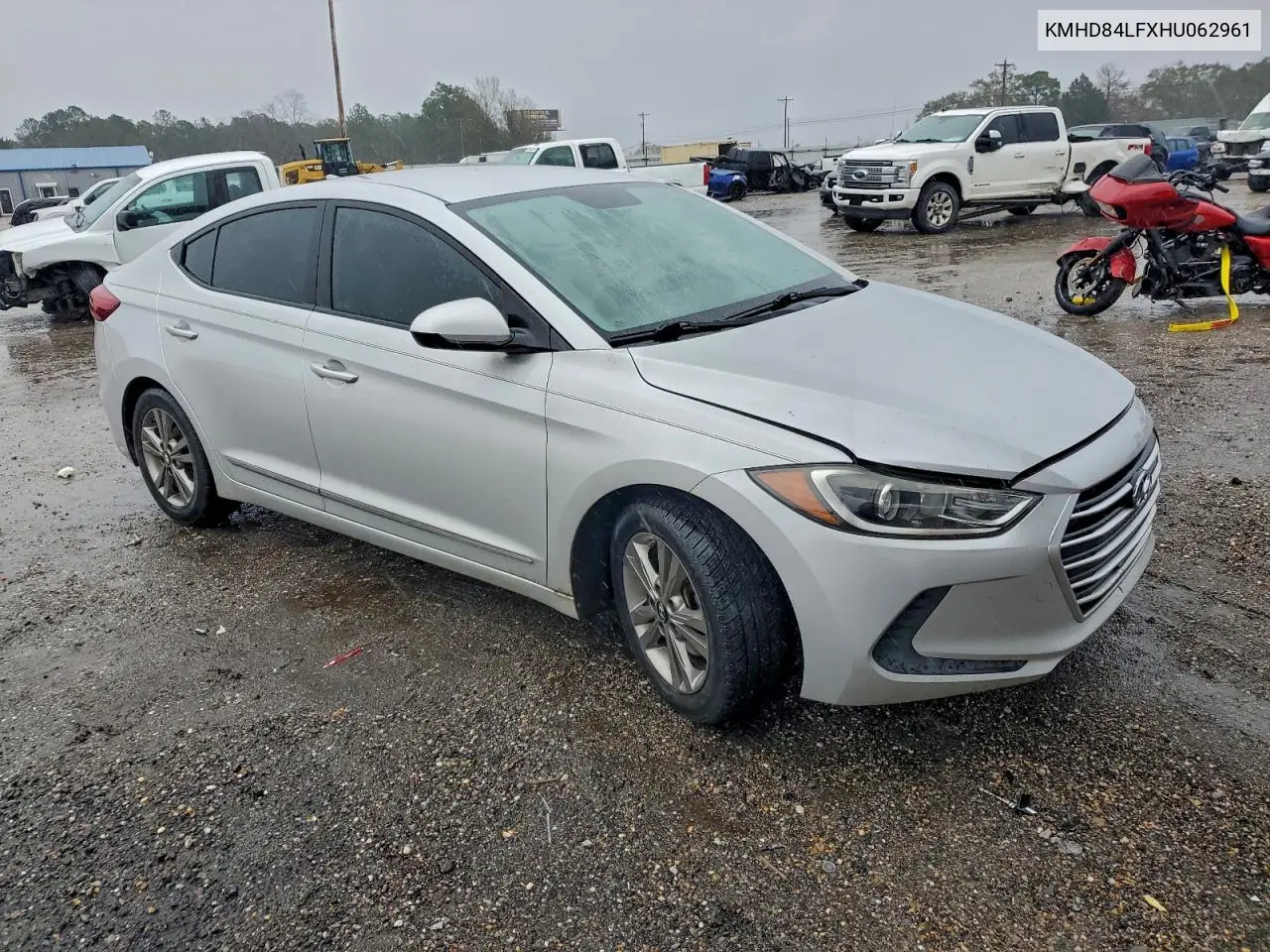 KMHD84LFXHU062961 2017 Hyundai Elantra Se