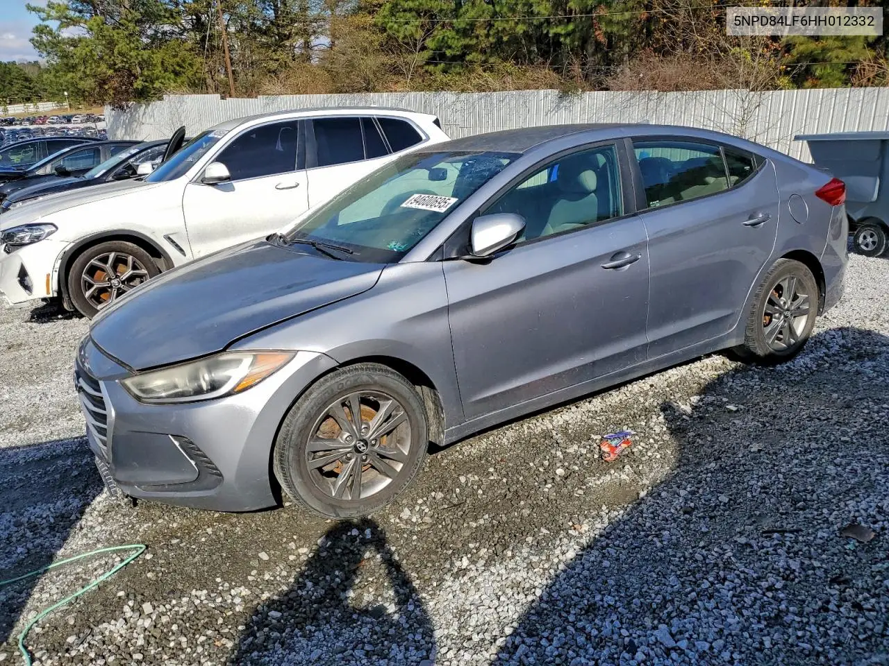 5NPD84LF6HH012332 2017 Hyundai Elantra Se