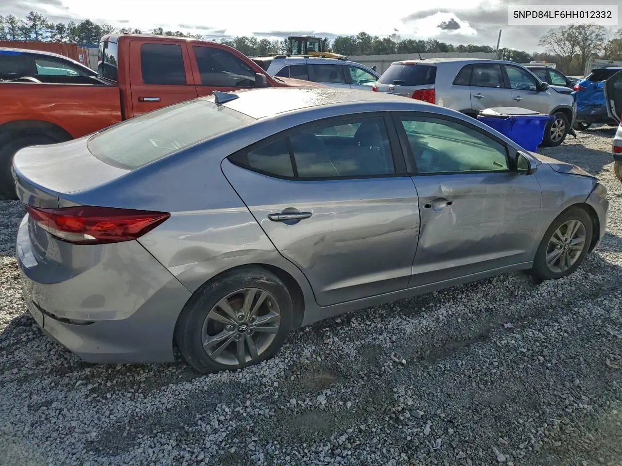 5NPD84LF6HH012332 2017 Hyundai Elantra Se