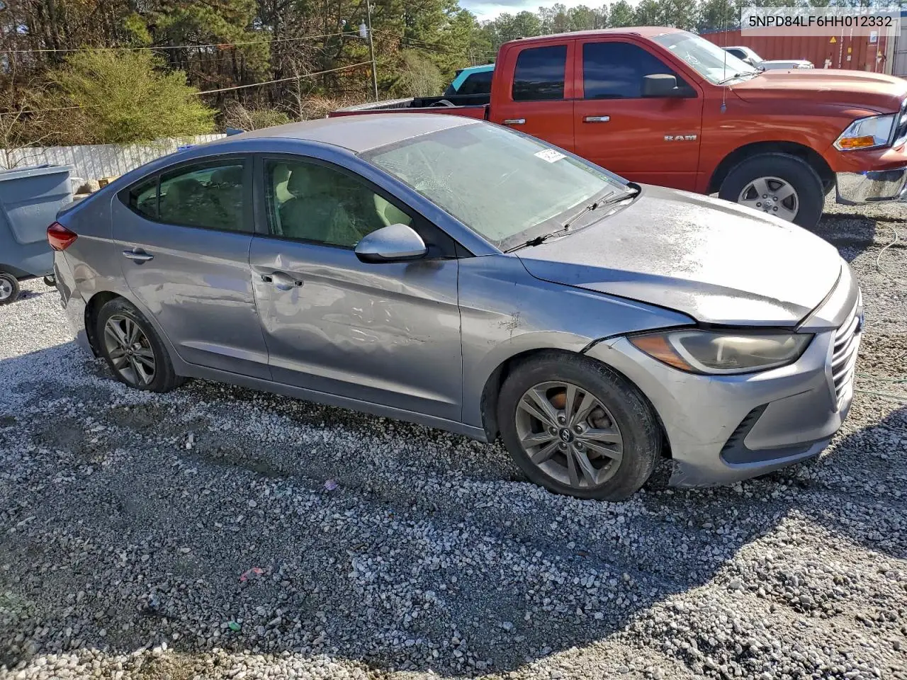 5NPD84LF6HH012332 2017 Hyundai Elantra Se