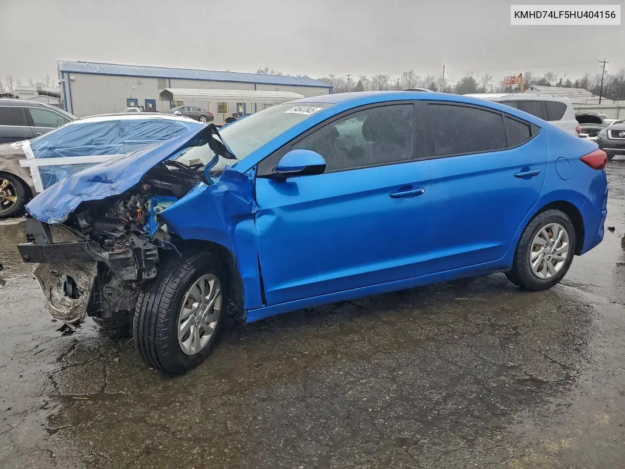 KMHD74LF5HU404156 2017 Hyundai Elantra Se