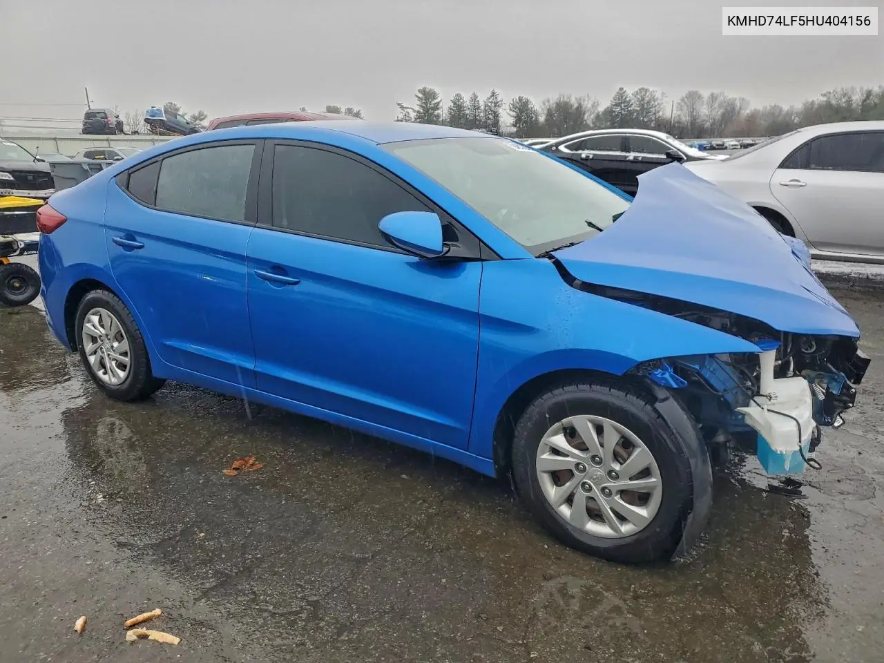 KMHD74LF5HU404156 2017 Hyundai Elantra Se