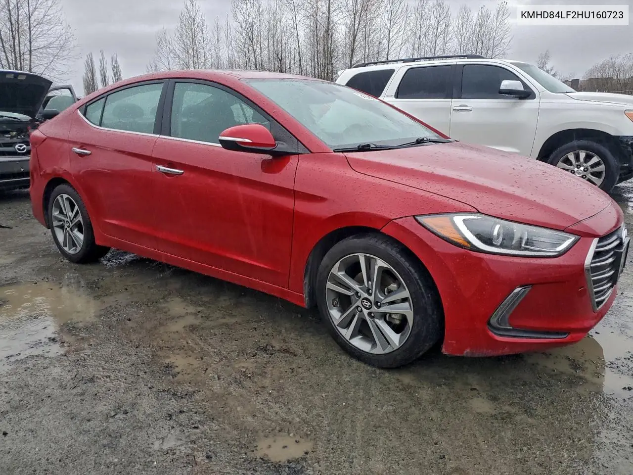 KMHD84LF2HU160723 2017 Hyundai Elantra Se