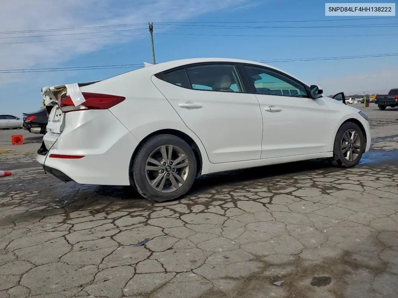 5NPD84LF4HH138222 2017 Hyundai Elantra Se