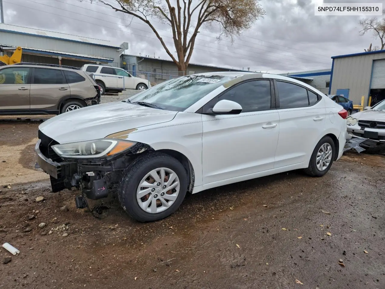 5NPD74LF5HH155310 2017 Hyundai Elantra Se