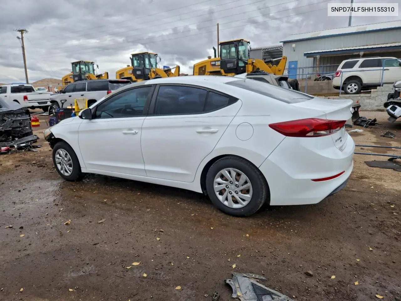 5NPD74LF5HH155310 2017 Hyundai Elantra Se
