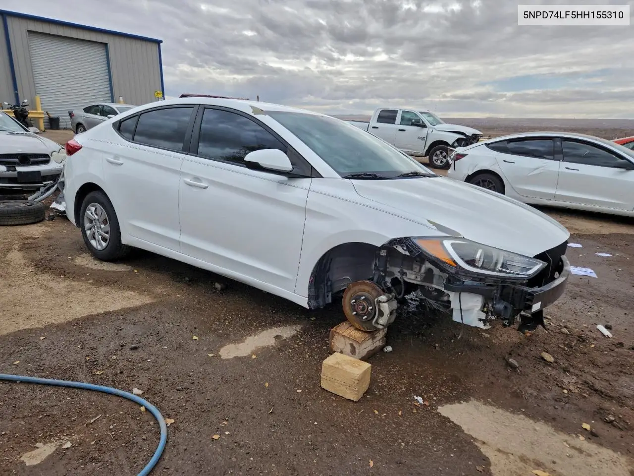 5NPD74LF5HH155310 2017 Hyundai Elantra Se