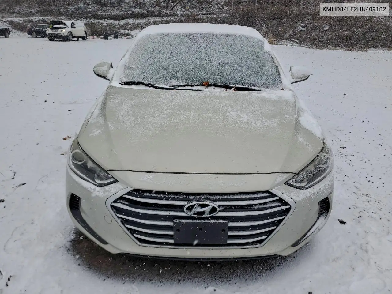 KMHD84LF2HU409182 2017 Hyundai Elantra Se