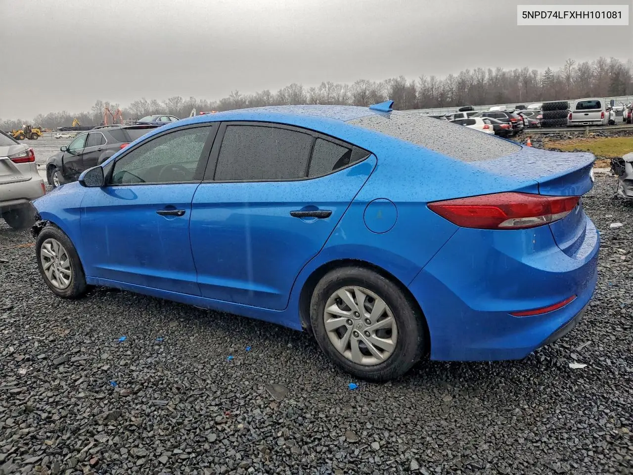 5NPD74LFXHH101081 2017 Hyundai Elantra Se