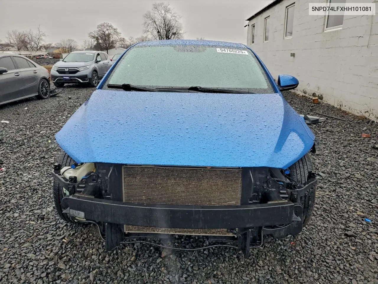 5NPD74LFXHH101081 2017 Hyundai Elantra Se