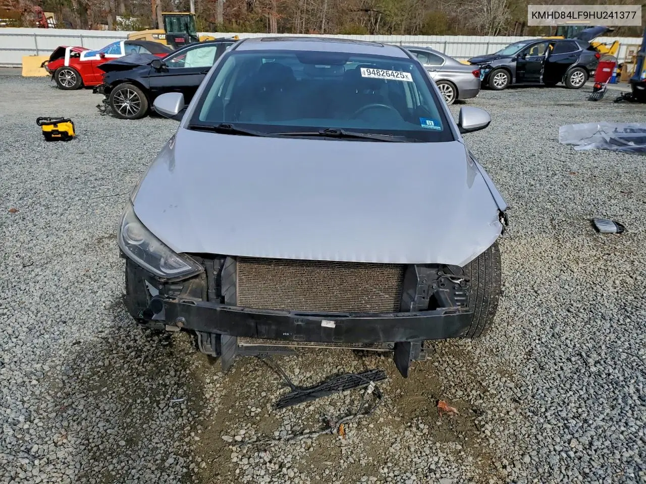 KMHD84LF9HU241377 2017 Hyundai Elantra Se