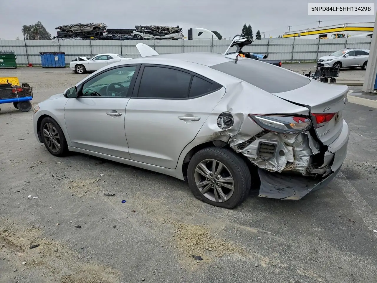 5NPD84LF6HH134298 2017 Hyundai Elantra Se