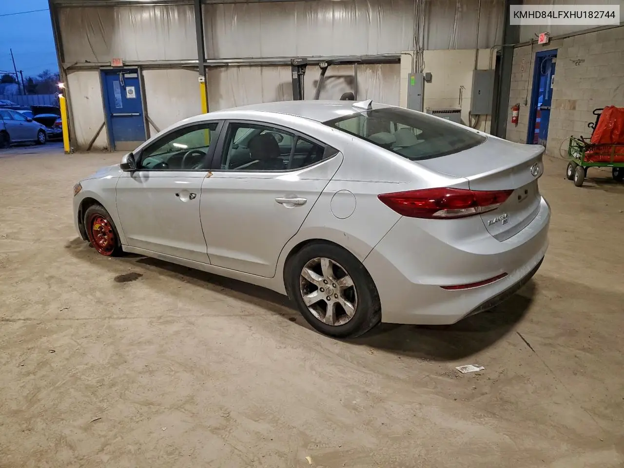 KMHD84LFXHU182744 2017 Hyundai Elantra Se
