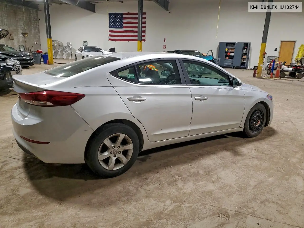 KMHD84LFXHU182744 2017 Hyundai Elantra Se