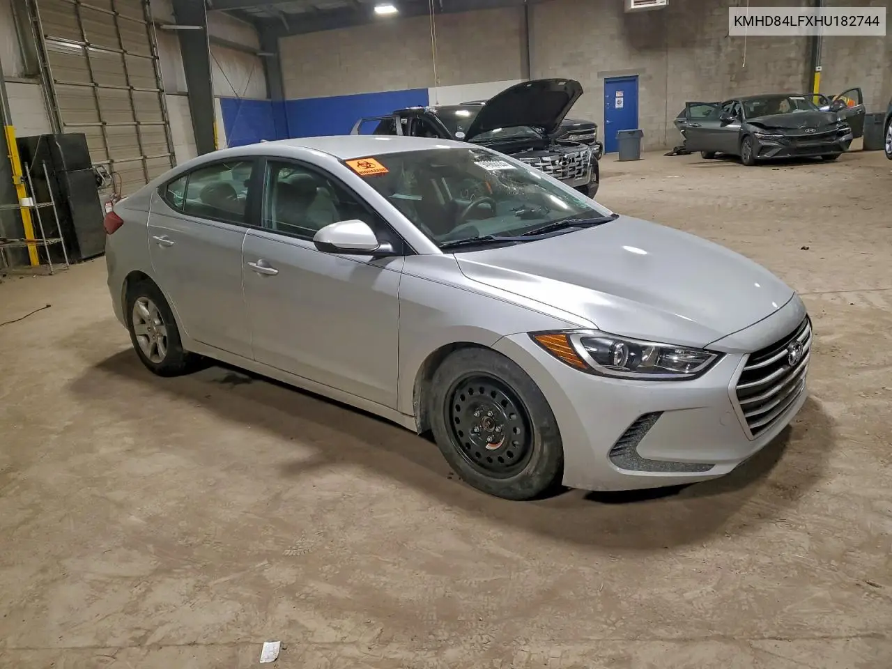 KMHD84LFXHU182744 2017 Hyundai Elantra Se
