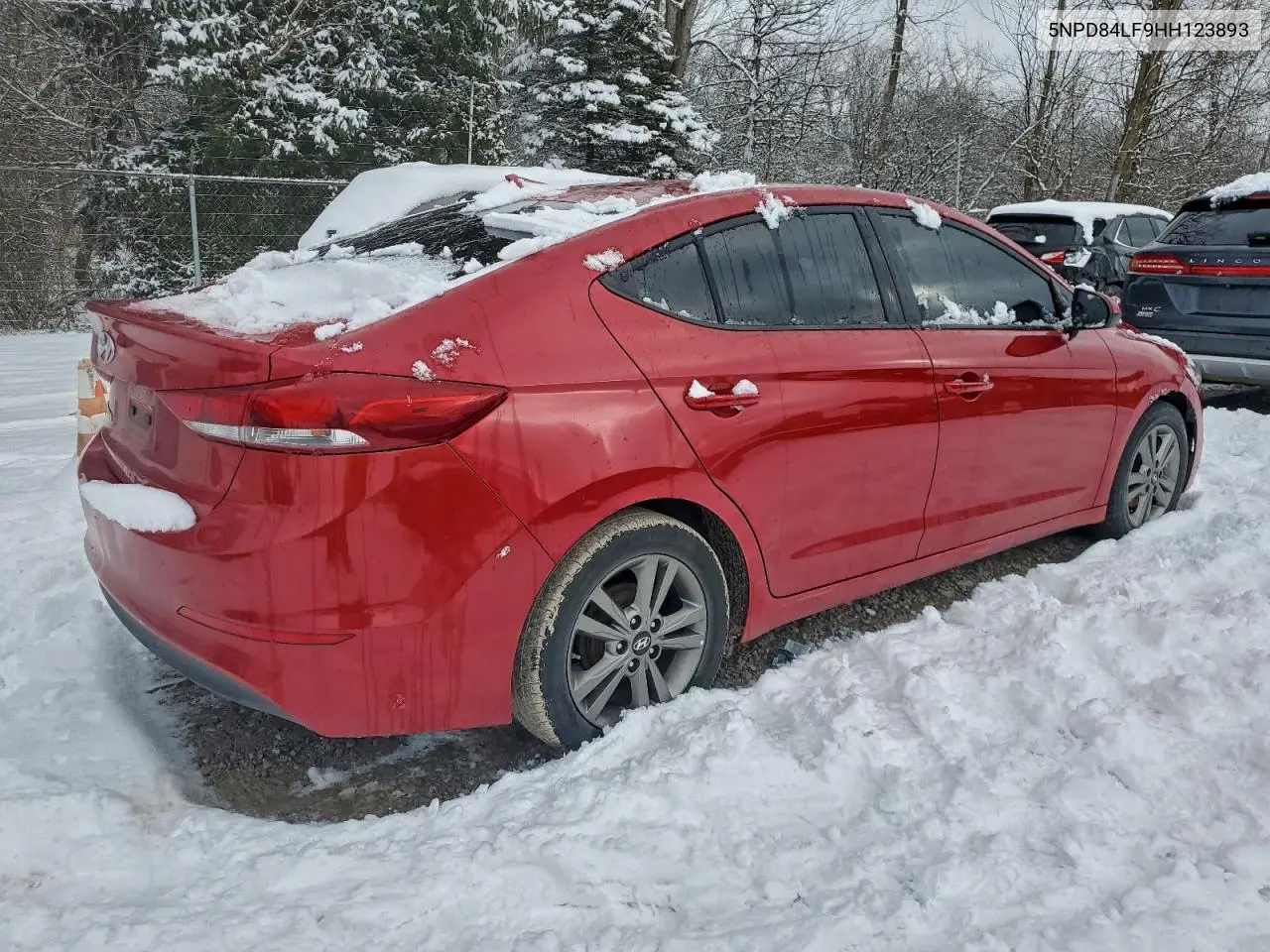 5NPD84LF9HH123893 2017 Hyundai Elantra Se