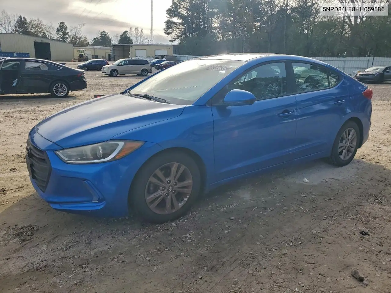 5NPD84LF8HH059586 2017 Hyundai Elantra Se