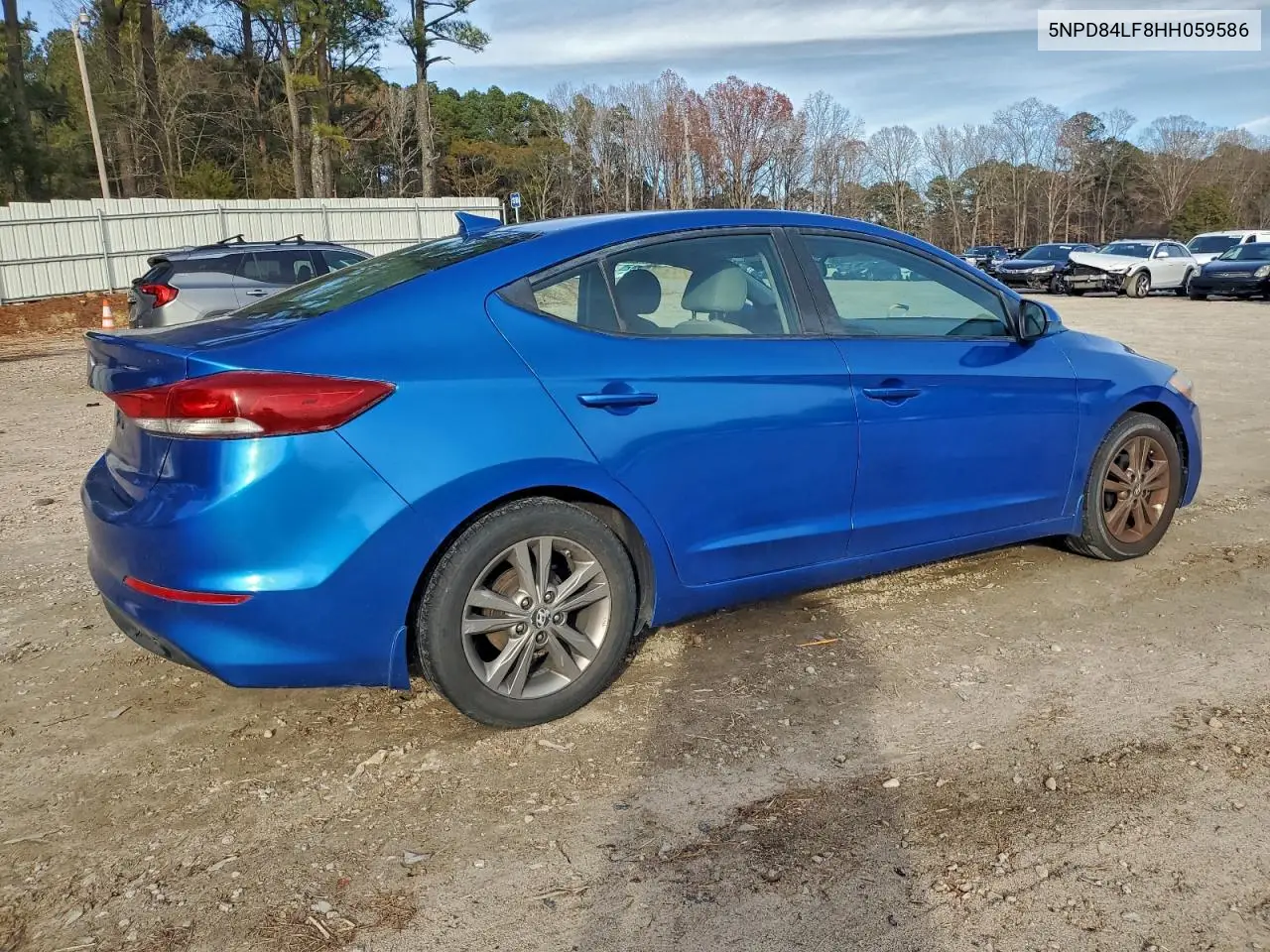 5NPD84LF8HH059586 2017 Hyundai Elantra Se