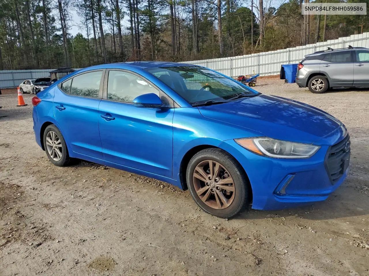 5NPD84LF8HH059586 2017 Hyundai Elantra Se