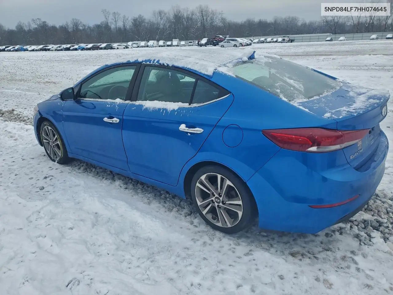 5NPD84LF7HH074645 2017 Hyundai Elantra Se