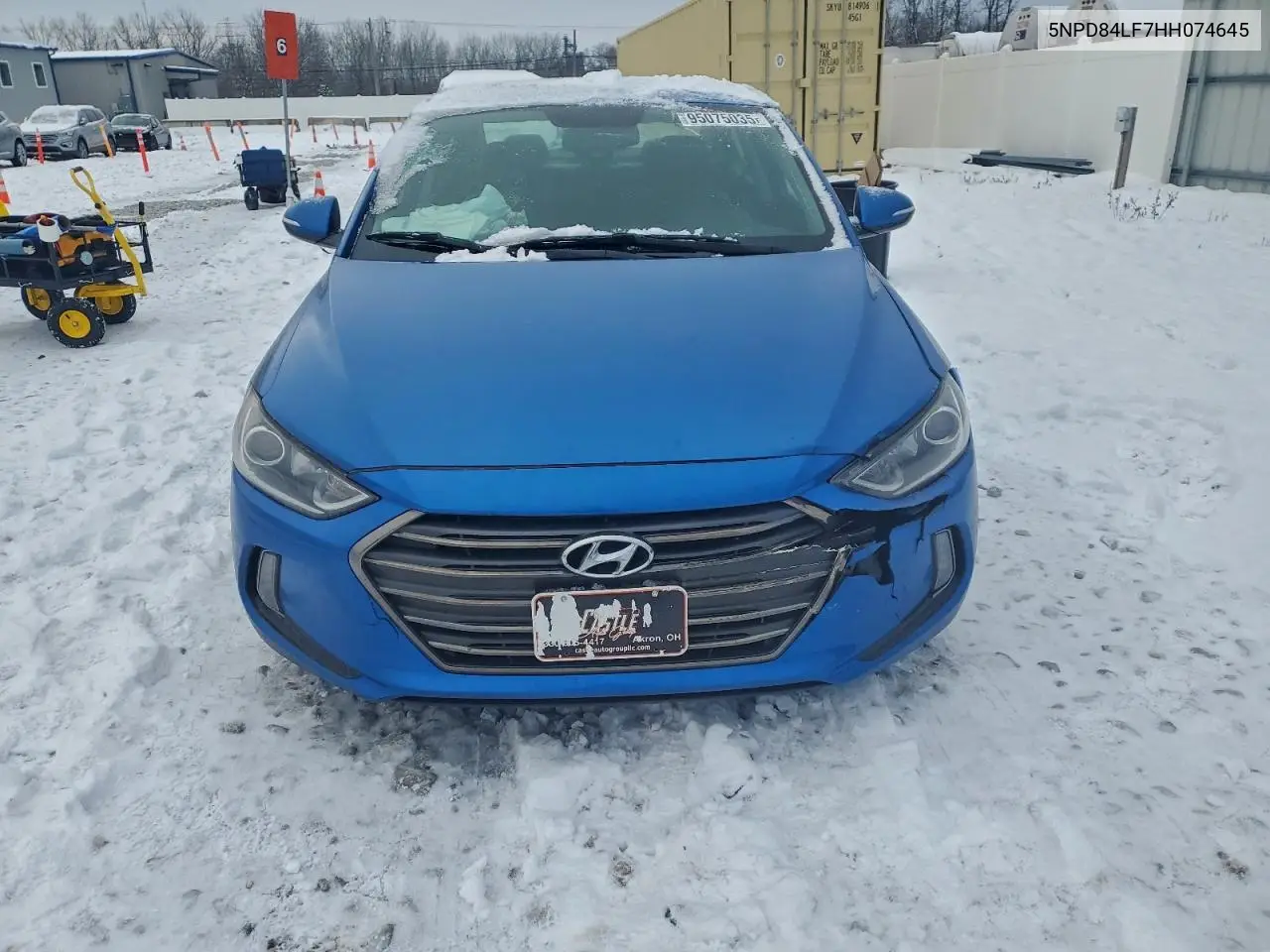 5NPD84LF7HH074645 2017 Hyundai Elantra Se