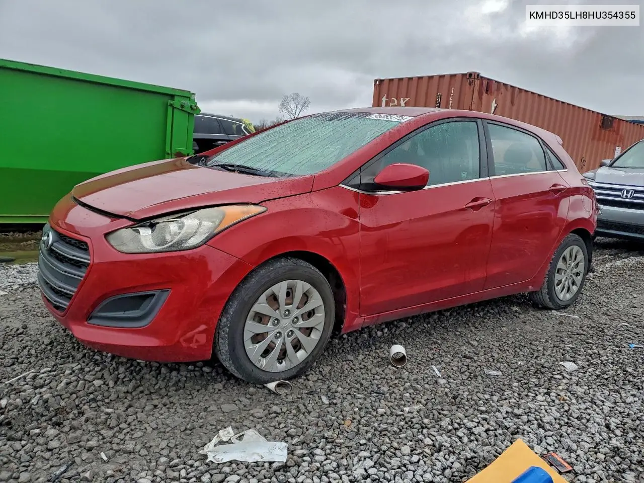 KMHD35LH8HU354355 2017 Hyundai Elantra Gt