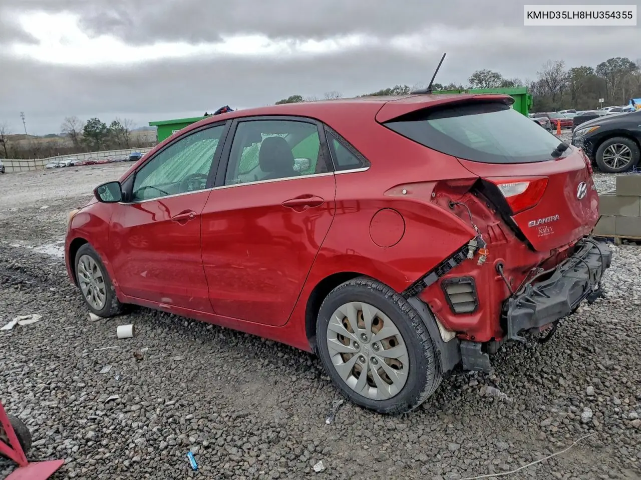 KMHD35LH8HU354355 2017 Hyundai Elantra Gt