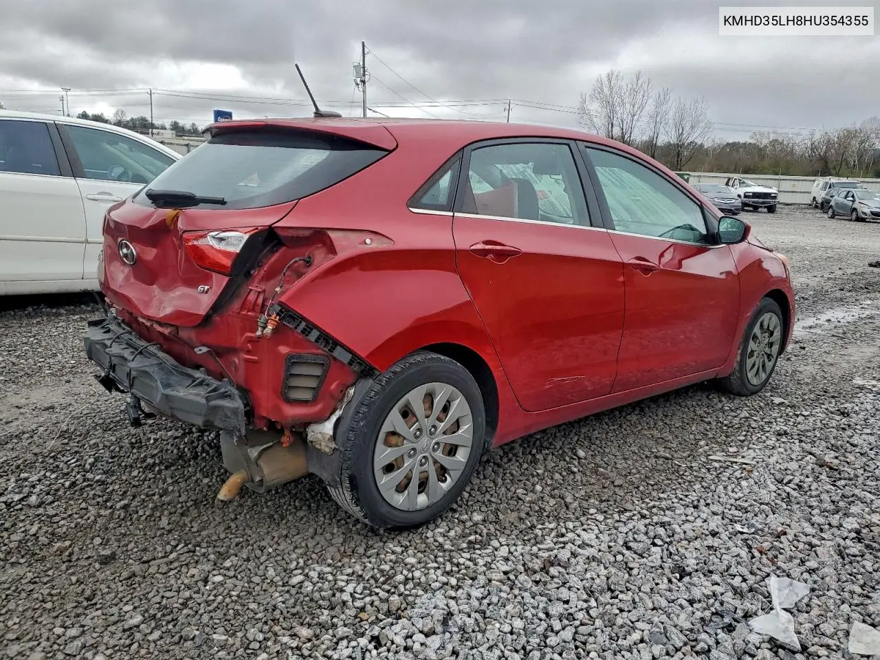KMHD35LH8HU354355 2017 Hyundai Elantra Gt
