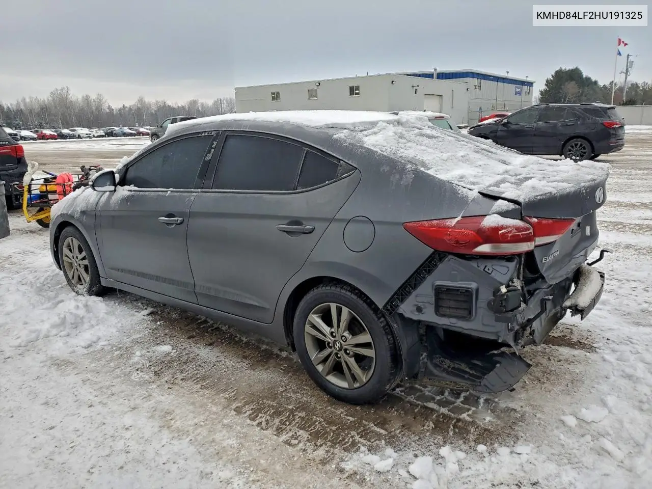 KMHD84LF2HU191325 2017 Hyundai Elantra Se