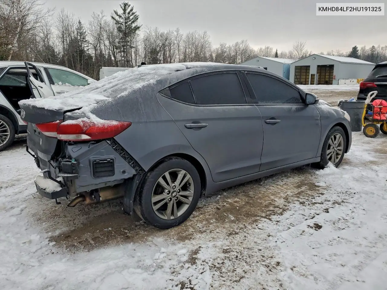 KMHD84LF2HU191325 2017 Hyundai Elantra Se
