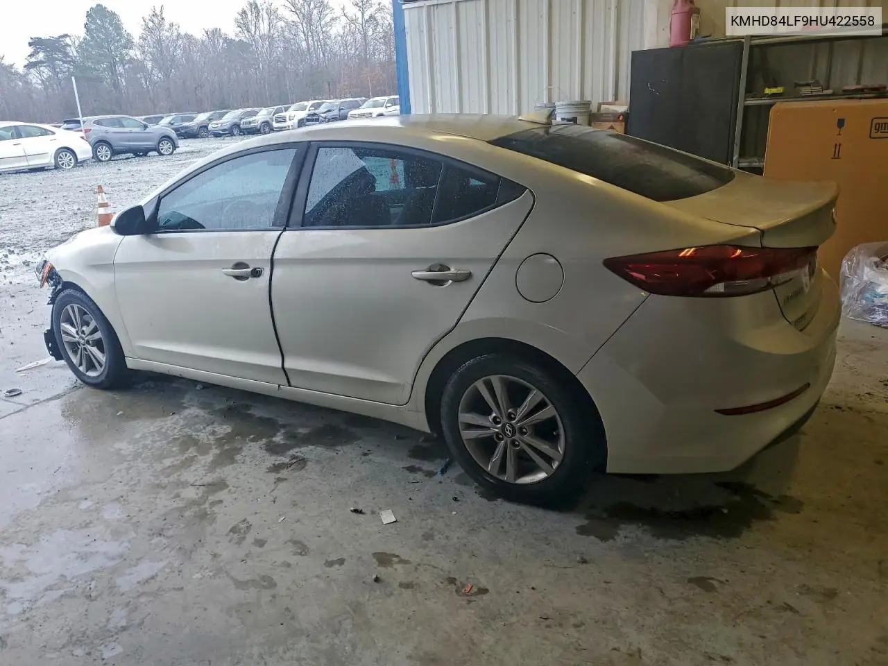 KMHD84LF9HU422558 2017 Hyundai Elantra Se