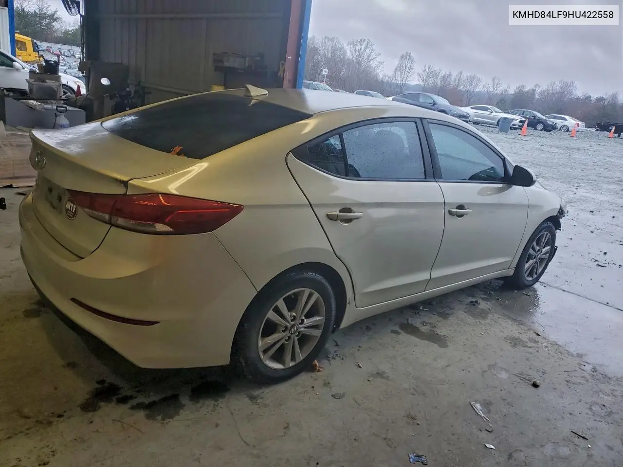 KMHD84LF9HU422558 2017 Hyundai Elantra Se