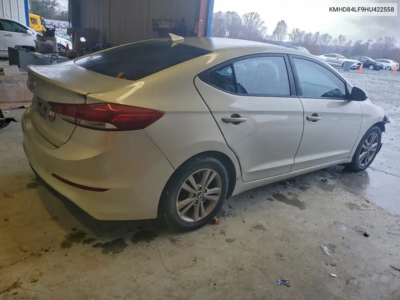 KMHD84LF9HU422558 2017 Hyundai Elantra Se