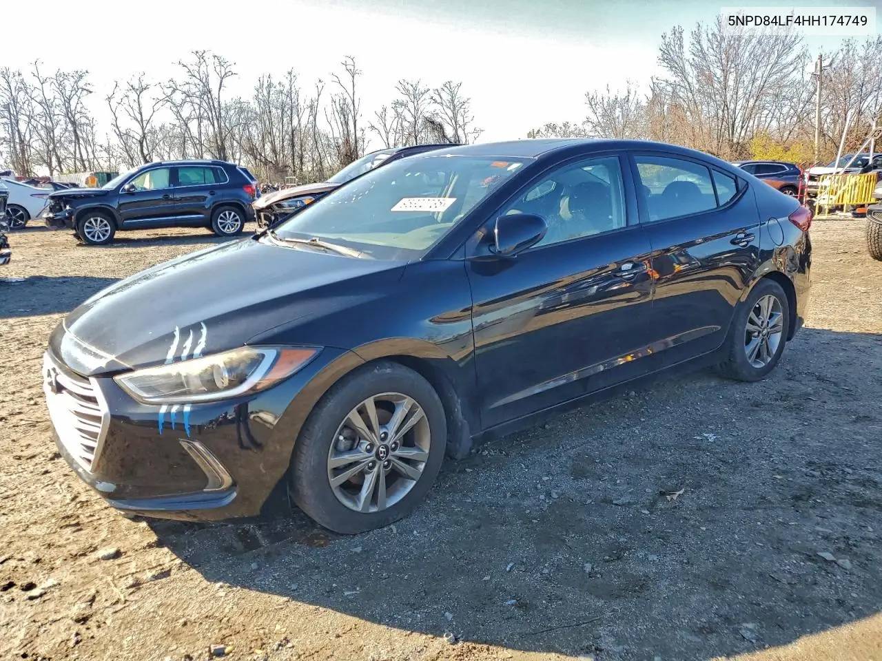 5NPD84LF4HH174749 2017 Hyundai Elantra Se