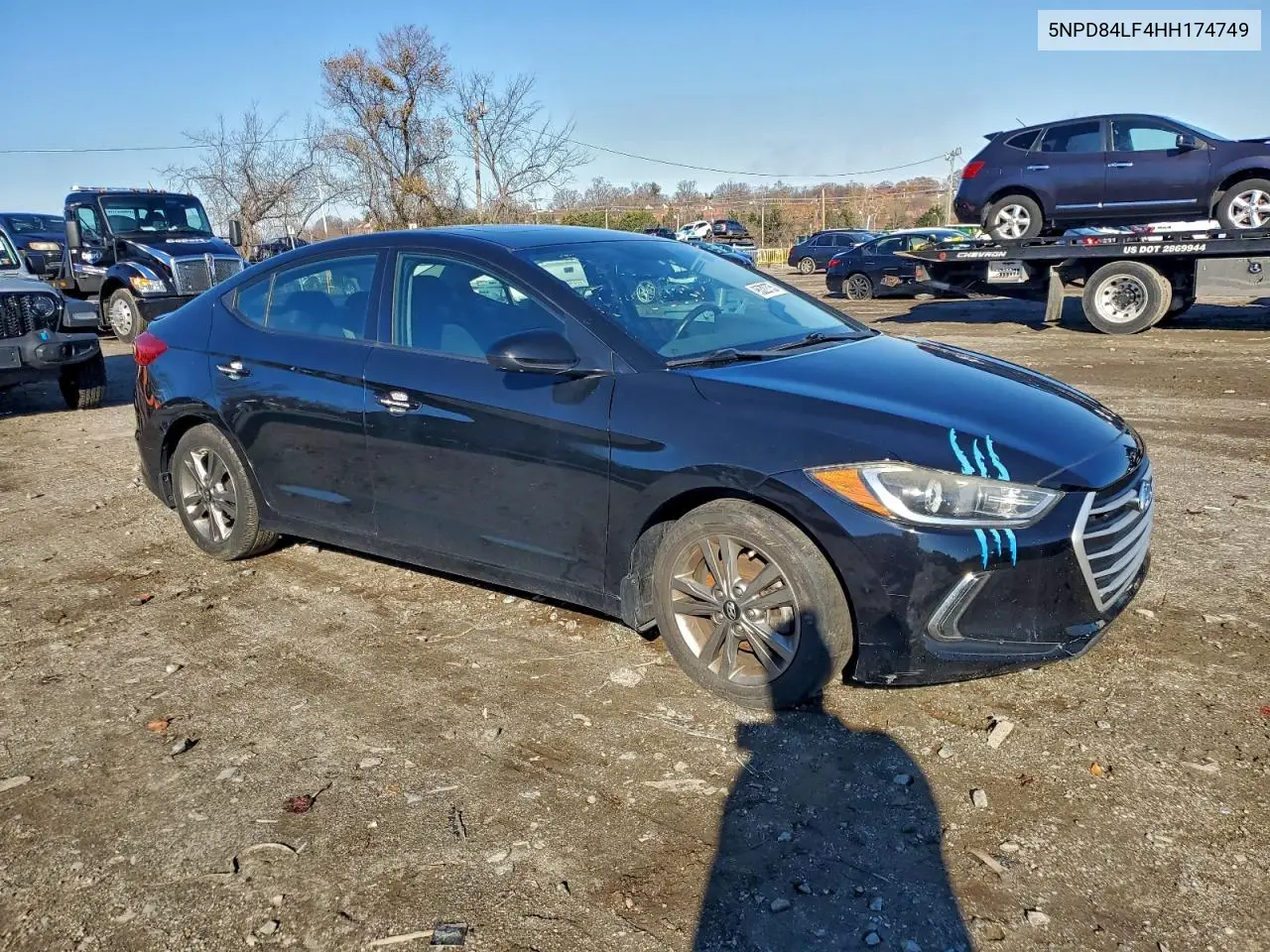 5NPD84LF4HH174749 2017 Hyundai Elantra Se