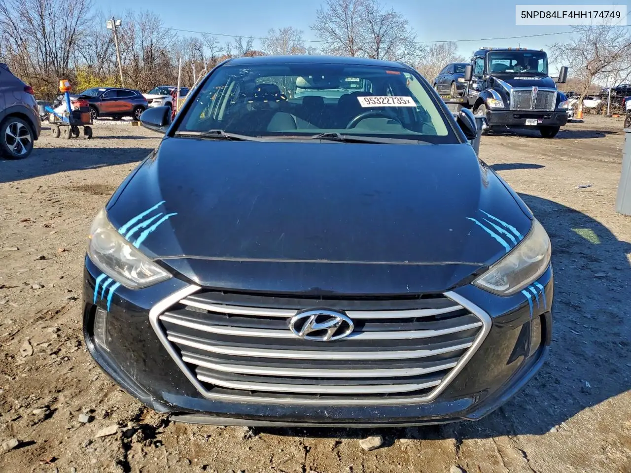 5NPD84LF4HH174749 2017 Hyundai Elantra Se