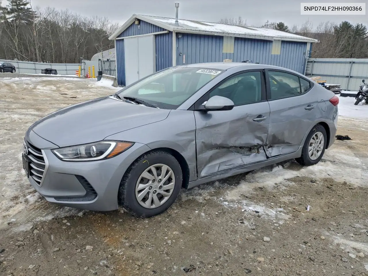 5NPD74LF2HH090366 2017 Hyundai Elantra Se