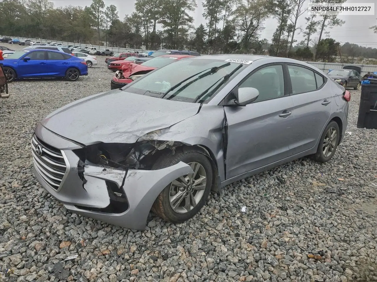 5NPD84LF7HH012727 2017 Hyundai Elantra Se