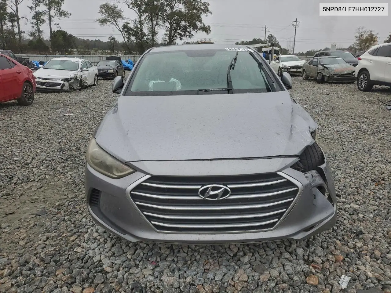 5NPD84LF7HH012727 2017 Hyundai Elantra Se