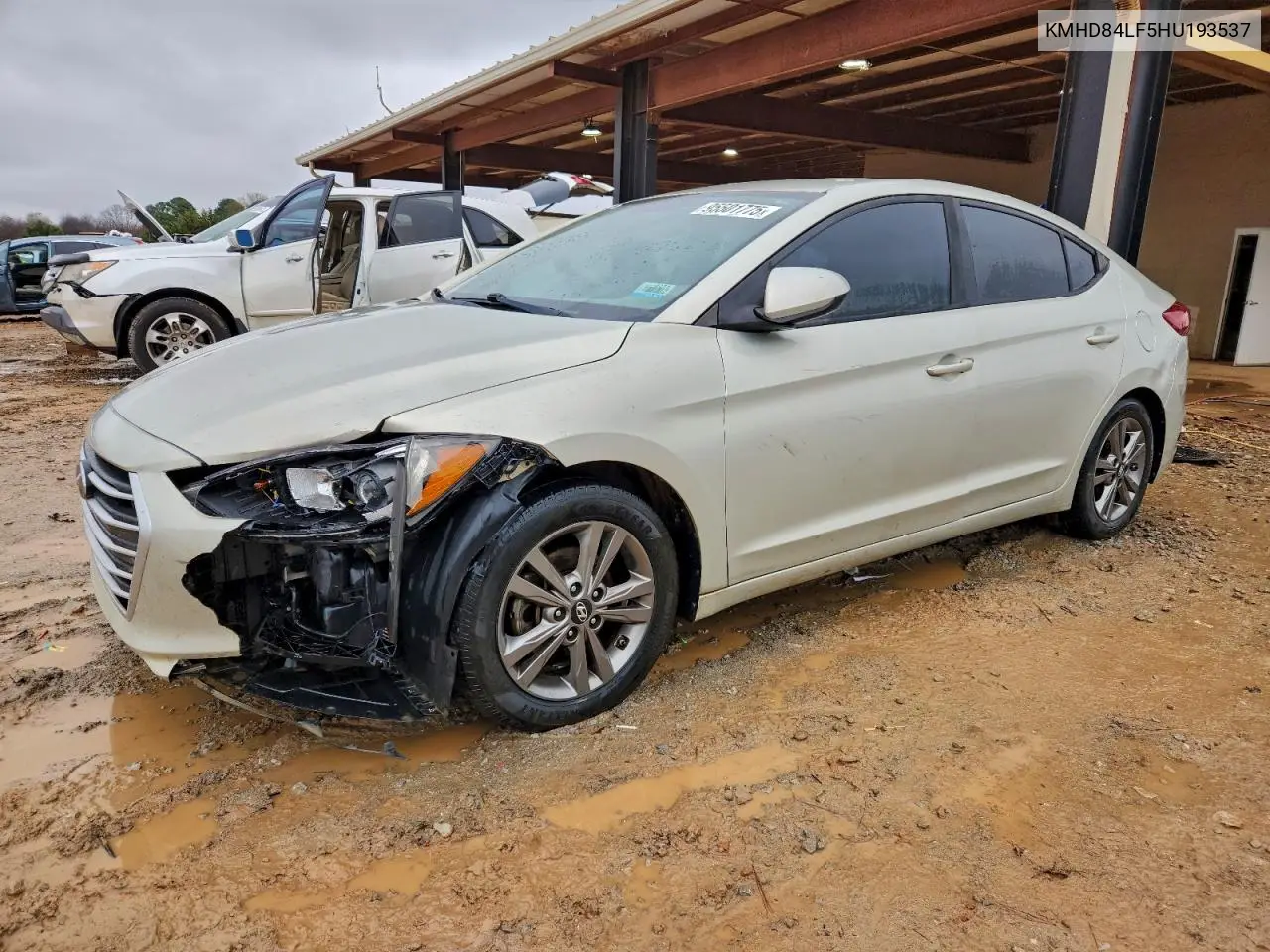 KMHD84LF5HU193537 2017 Hyundai Elantra Se