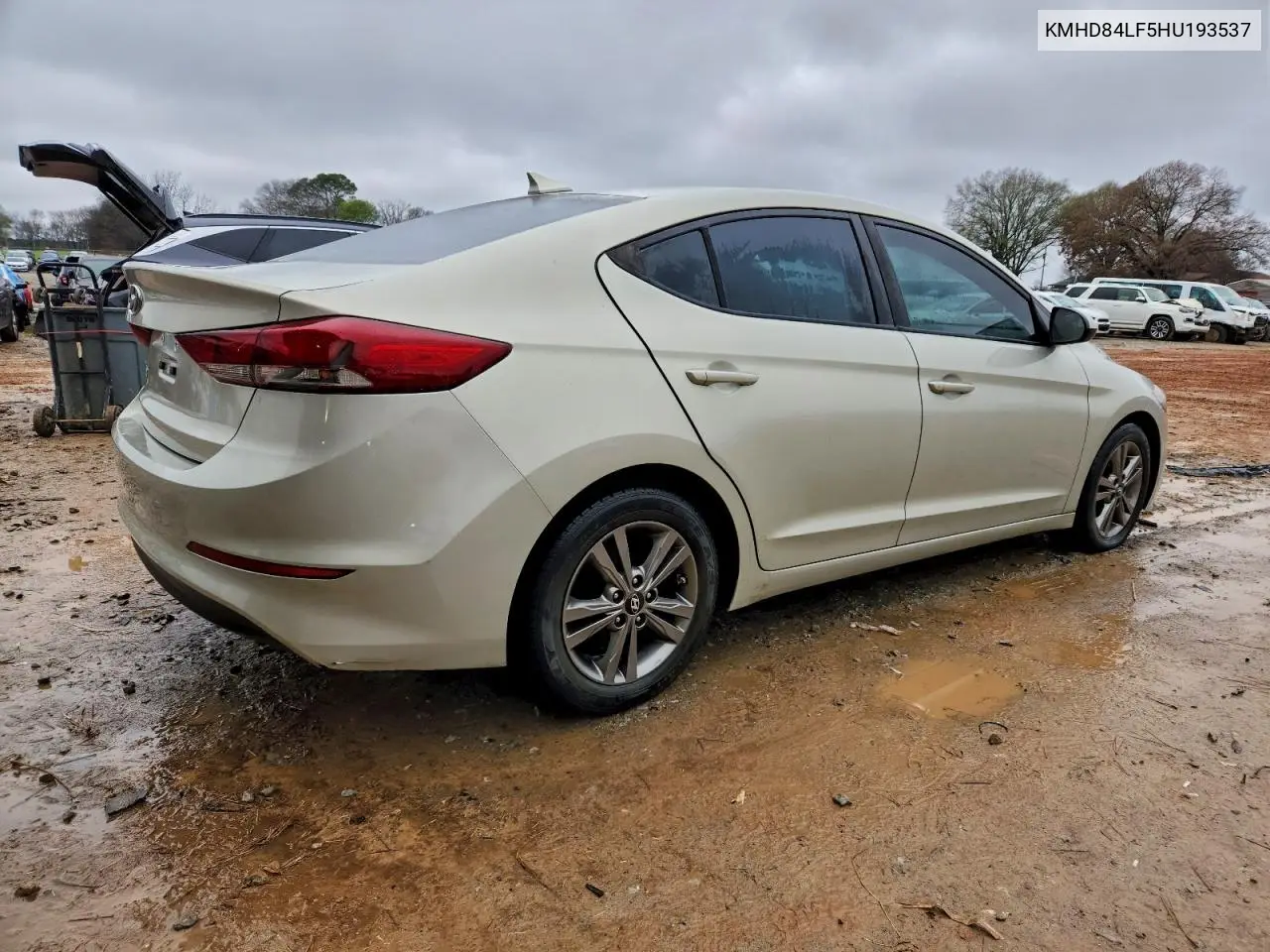 KMHD84LF5HU193537 2017 Hyundai Elantra Se