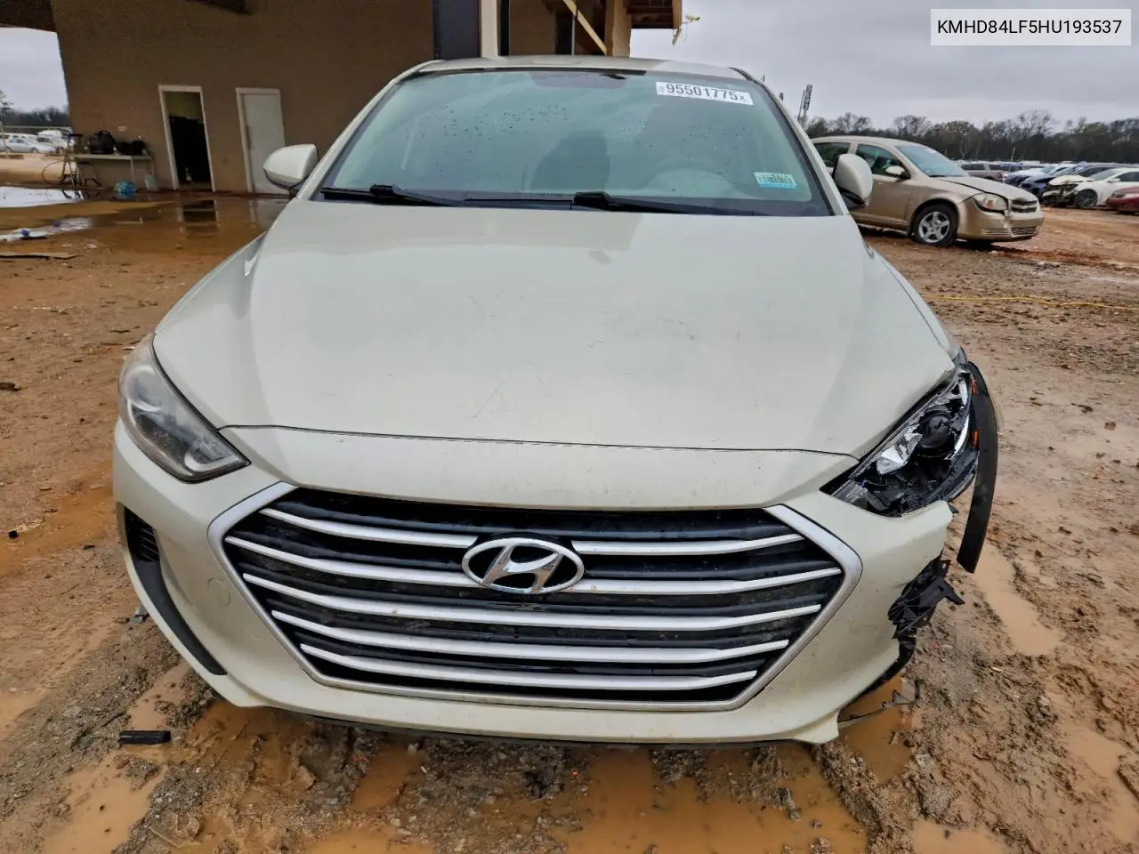KMHD84LF5HU193537 2017 Hyundai Elantra Se