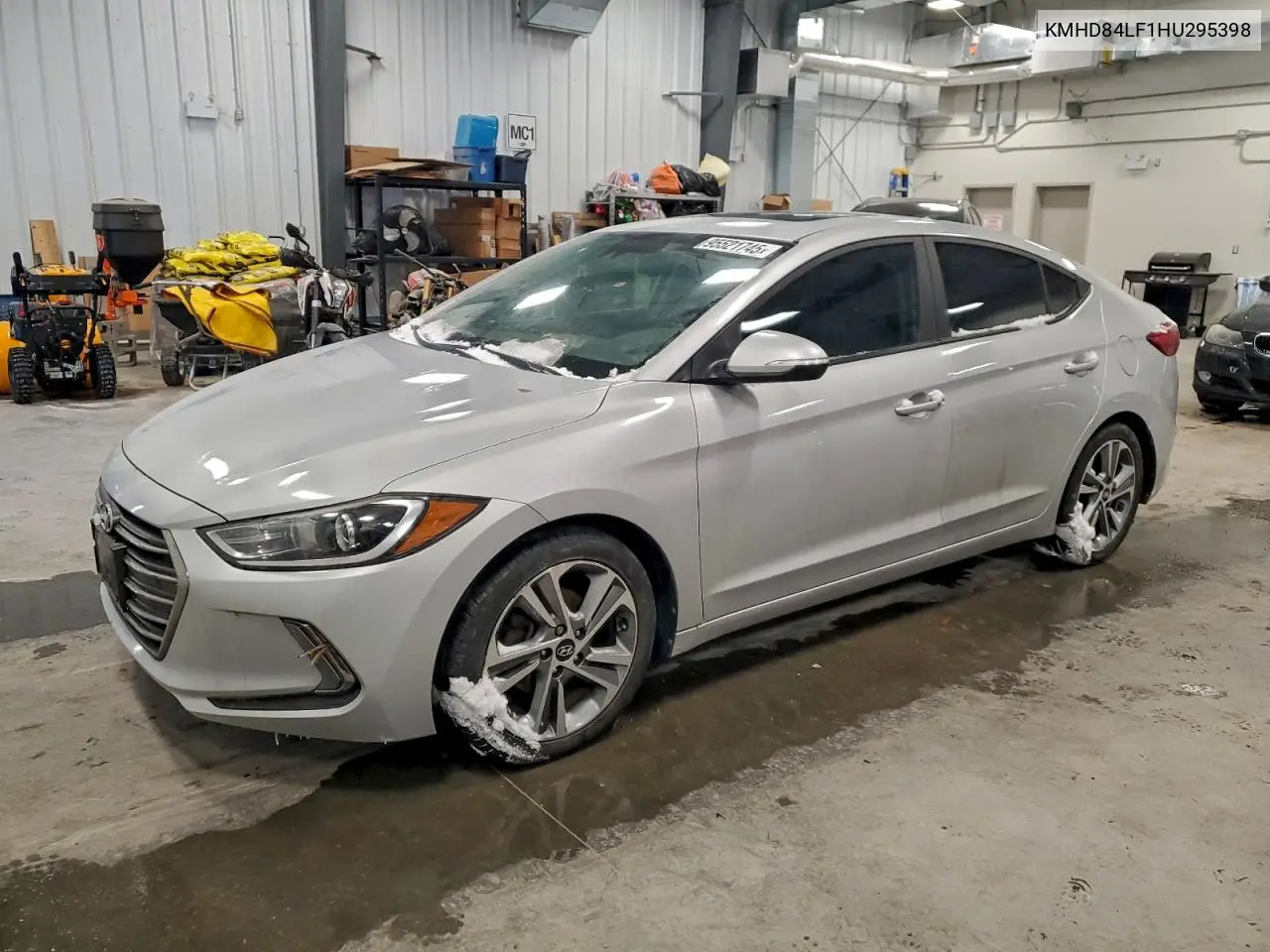 KMHD84LF1HU295398 2017 Hyundai Elantra Se