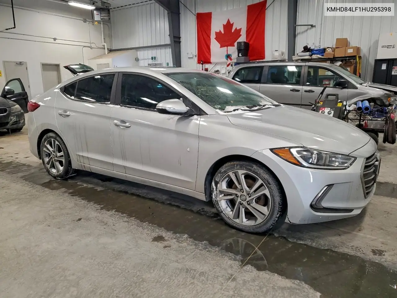 KMHD84LF1HU295398 2017 Hyundai Elantra Se