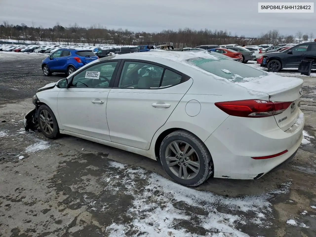 5NPD84LF6HH128422 2017 Hyundai Elantra Se