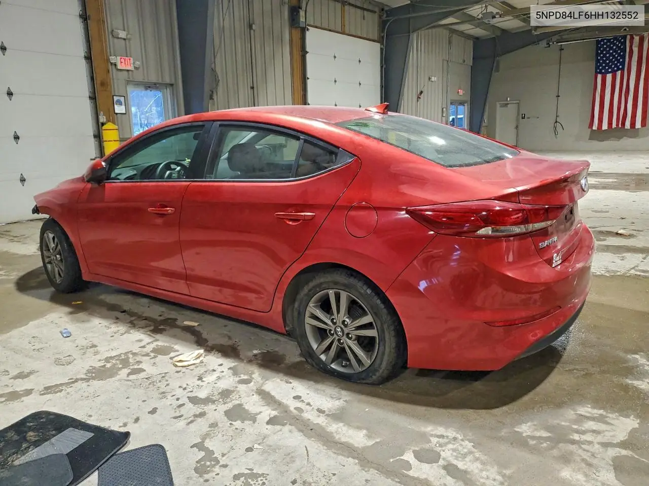 5NPD84LF6HH132552 2017 Hyundai Elantra Se