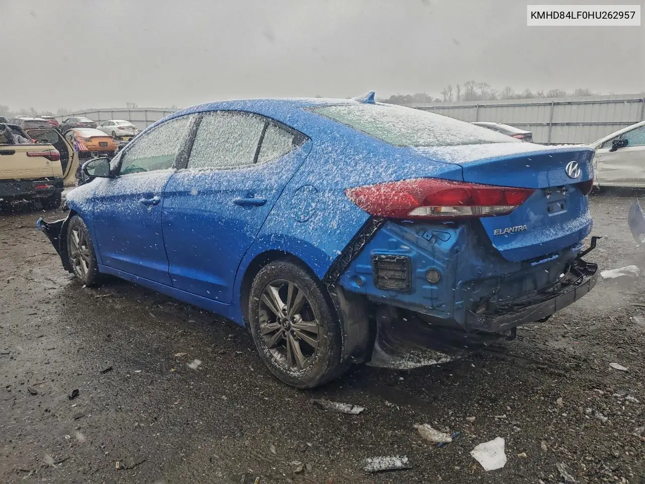 KMHD84LF0HU262957 2017 Hyundai Elantra Se