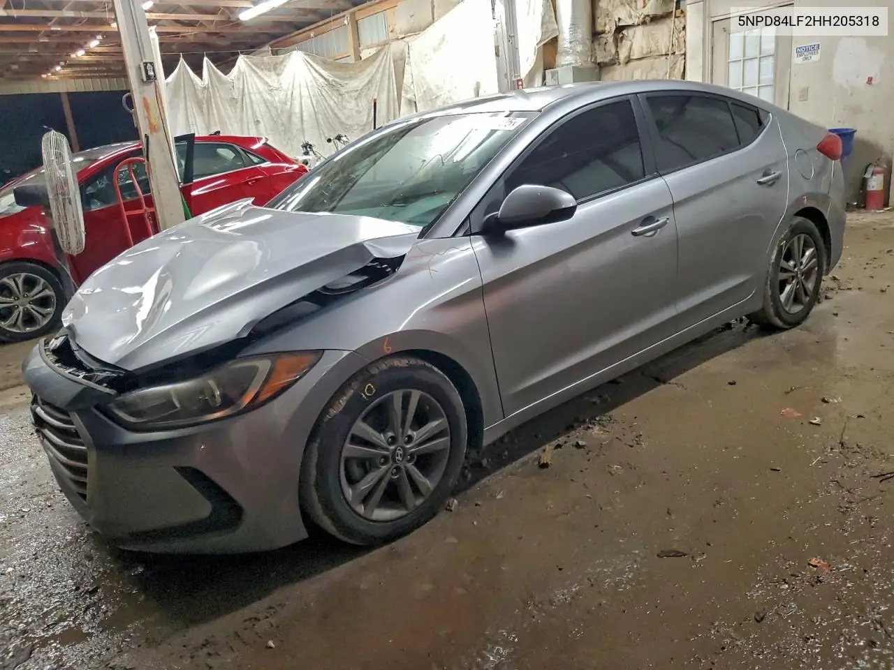 5NPD84LF2HH205318 2017 Hyundai Elantra Se